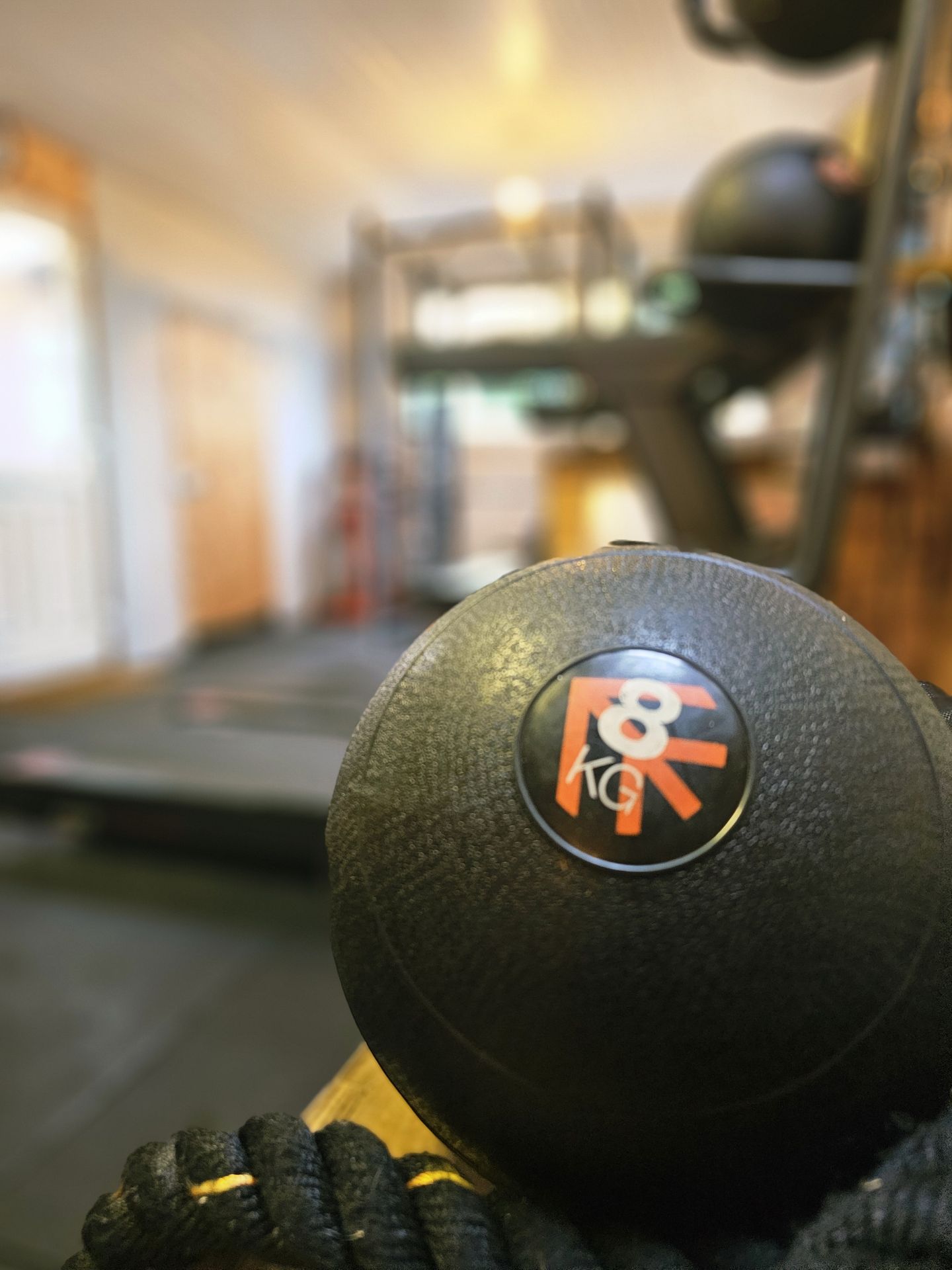 Slam ball in the Optimal studio